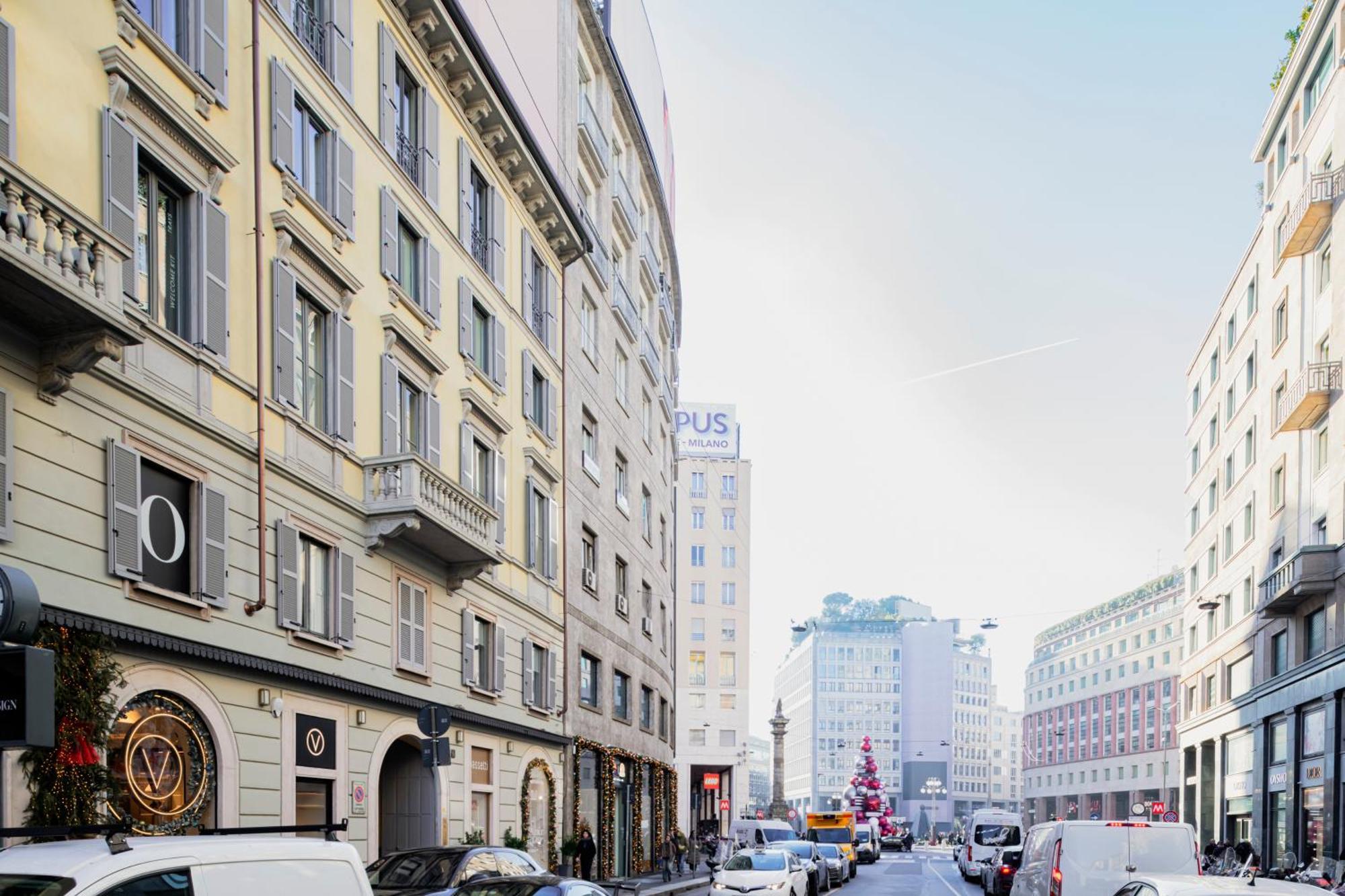 Amazing studio in San Babila Milan Bagian luar foto